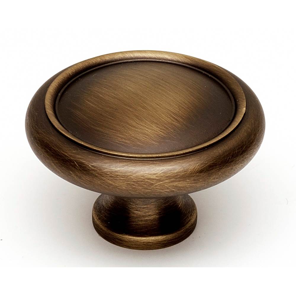 Alno - 1 3/4'' Knob - Antique English Matte