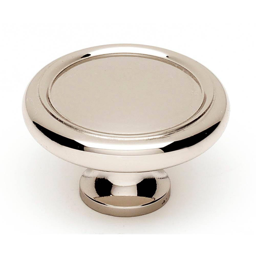 Alno - 1 3/4'' Knob - Polished Nickel