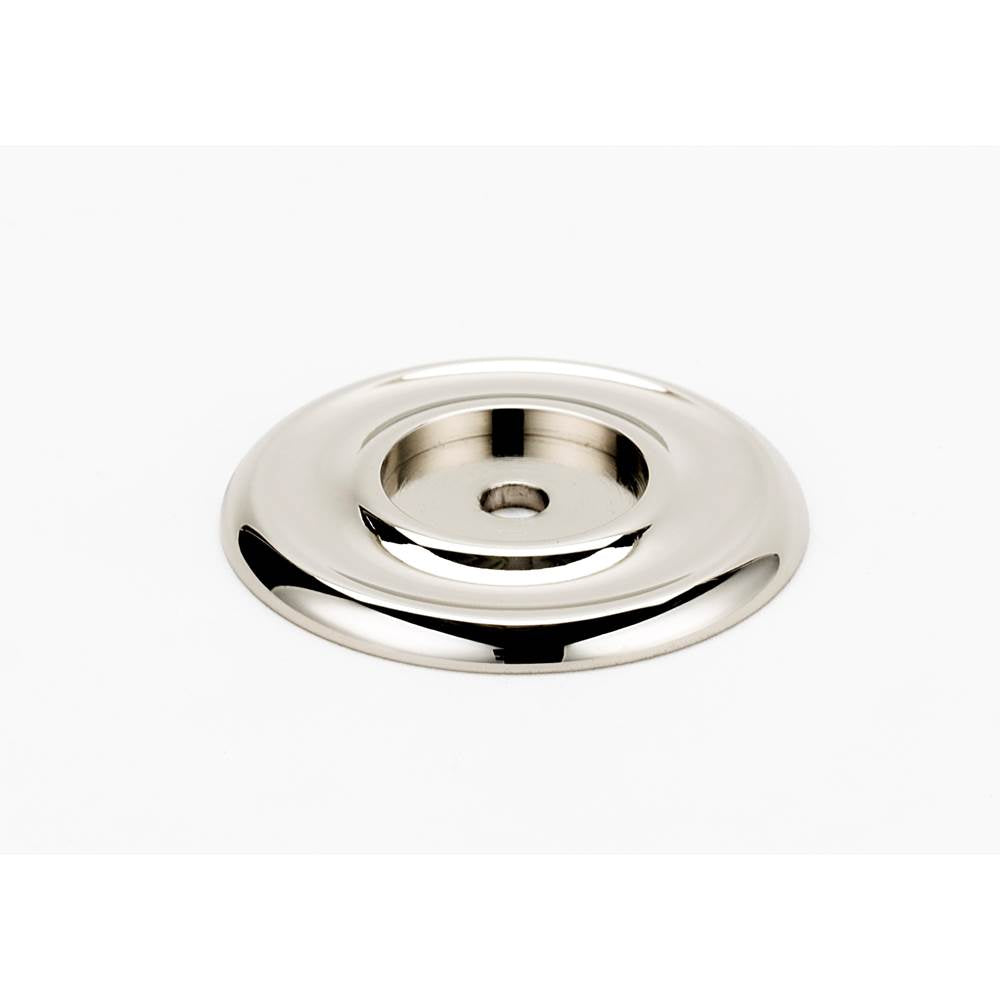 Alno - 1 1/4'' Backplate - Polished Nickel
