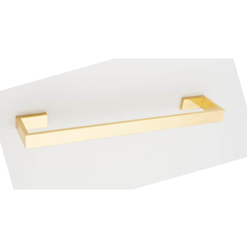 Alno - 12'' Towel Bar - Polished Brass