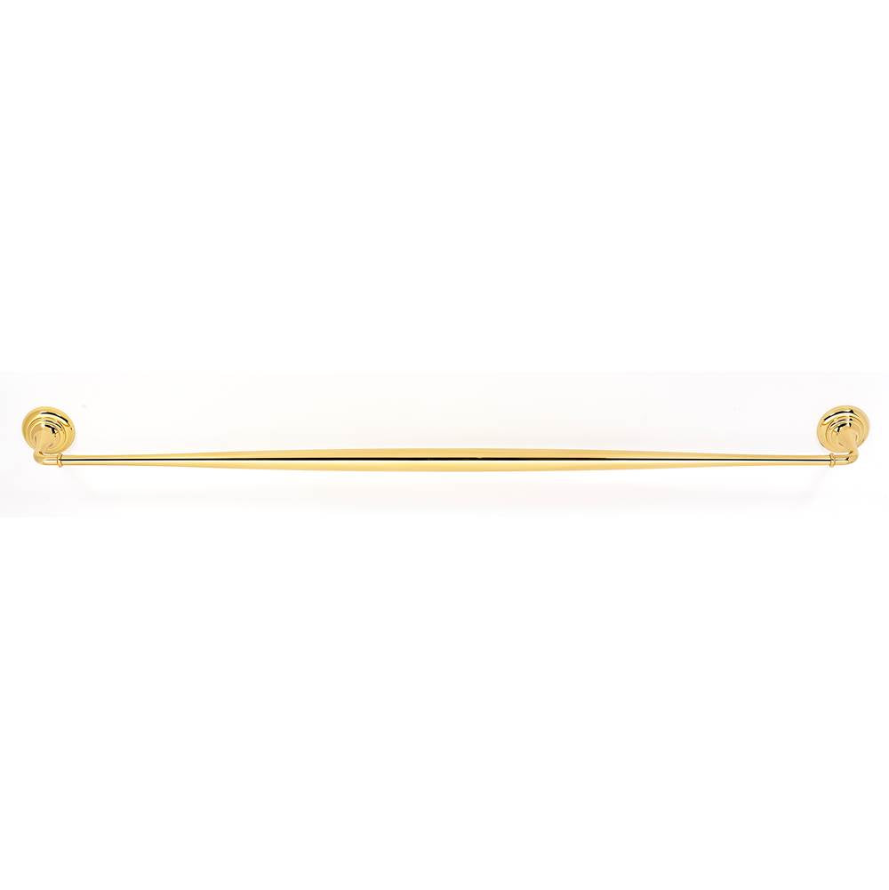 Alno - 30'' Towel Bar - Unlacquered Brass