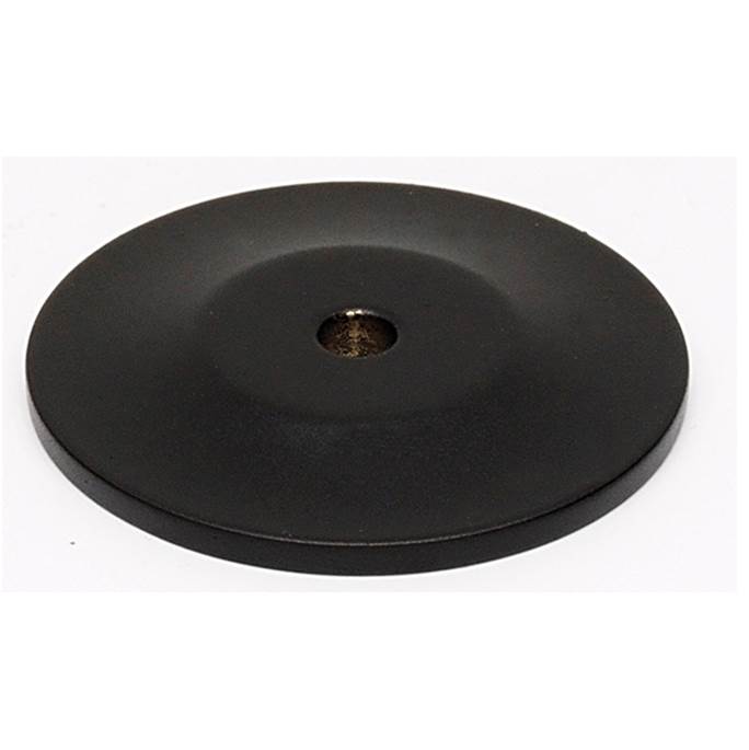 Alno - 1 1/4'' Backplate - Matte Black