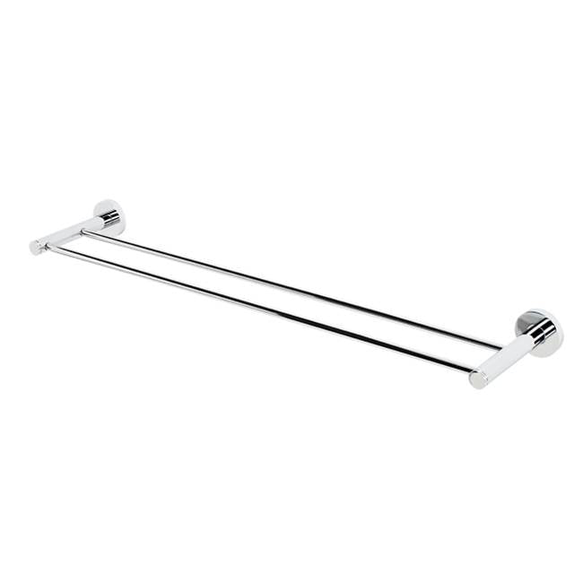 Alno - 24'' Double Towel Bar - Polished Chrome