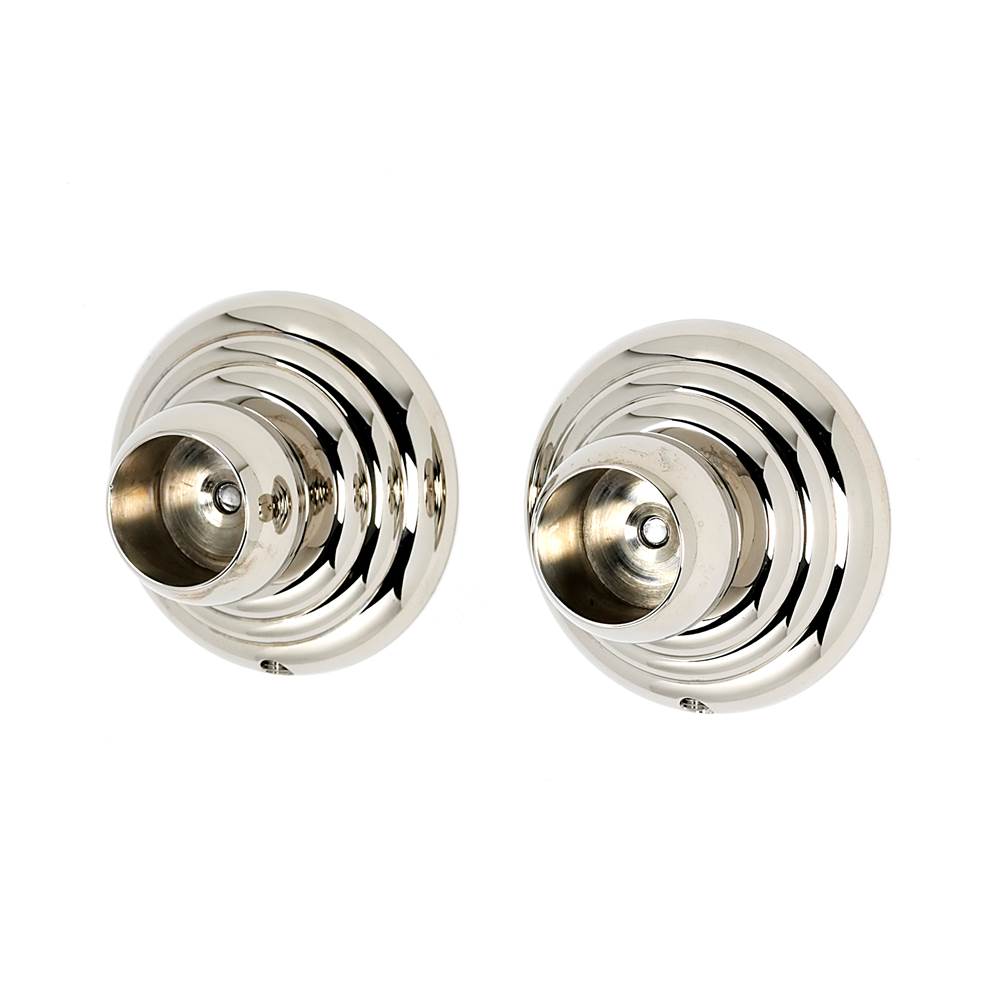Alno - Shower Rod Brackets Only - Polished Nickel