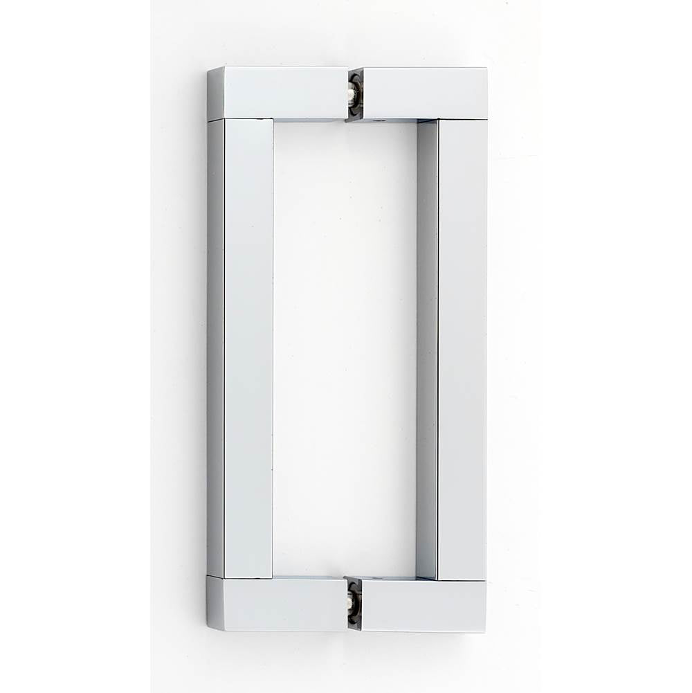 Alno - 6'' Back To Back Glass Door Pull - Polished Chrome