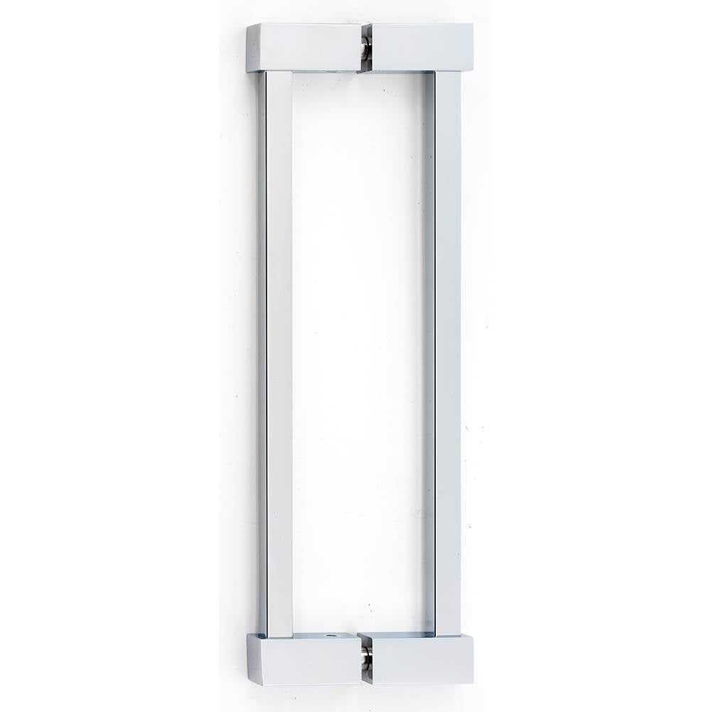 Alno - 8'' Back To Back Glass Door Pull - Polished Chrome