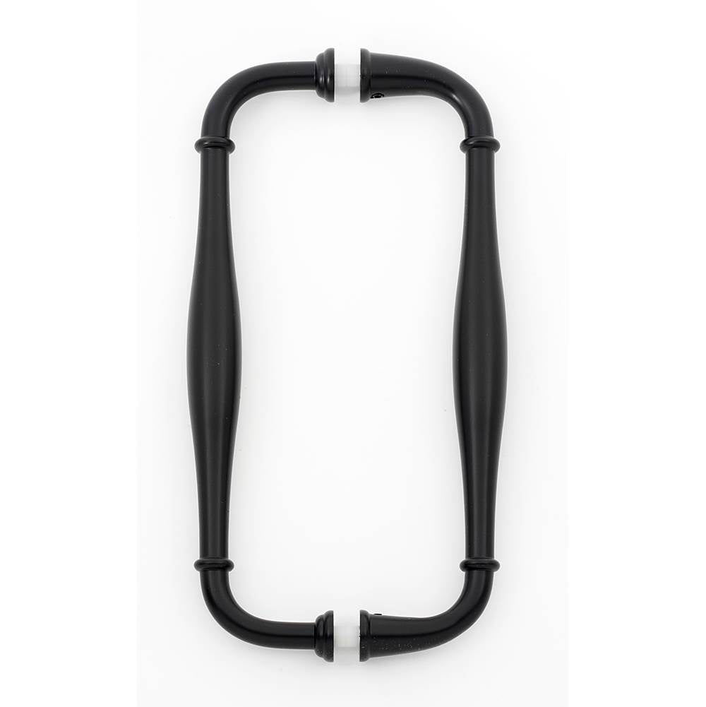 Alno - 8'' Back To Back Glass Door Pull - Bronze
