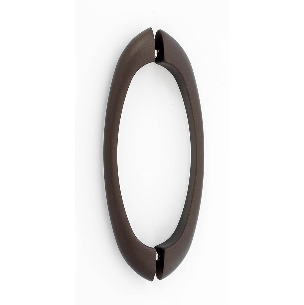 Alno - 6'' Back To Back Glass Door Pull - Chocolate Bronze