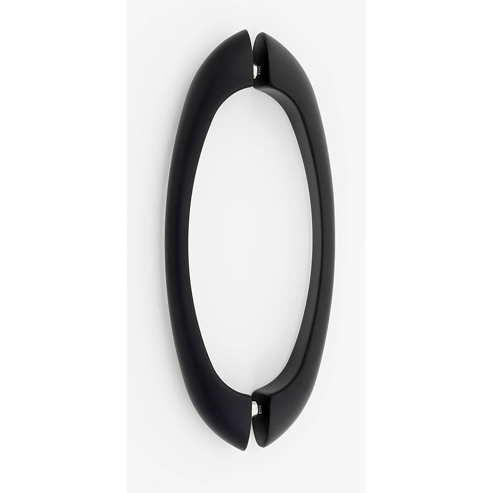 Alno - 6'' Back To Back Glass Door Pull - Matte Black