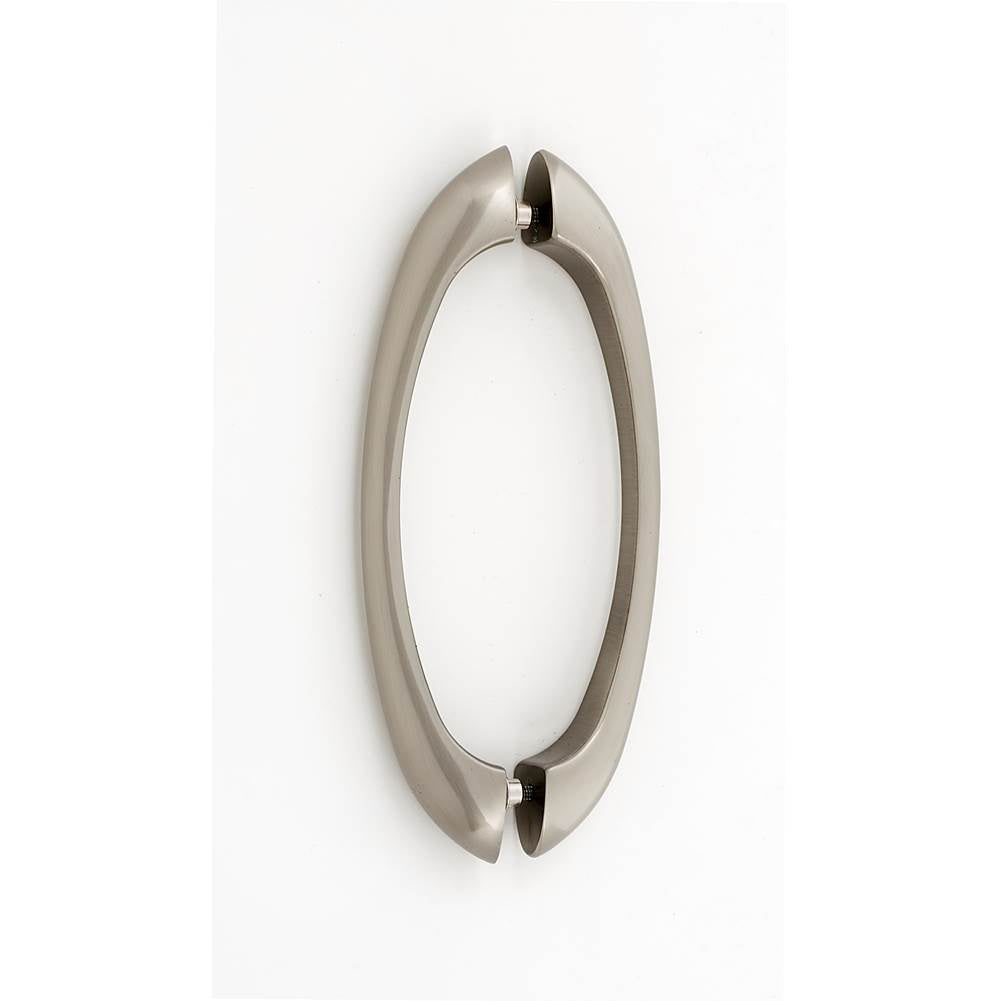 Alno - 6'' Back To Back Glass Door Pull - Satin Nickel