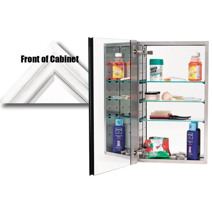 Alno - Stainless Steel Cabinet - White