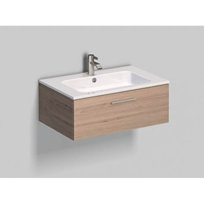 Alape - Unit.SR3 - Wood effect laminate grey oak