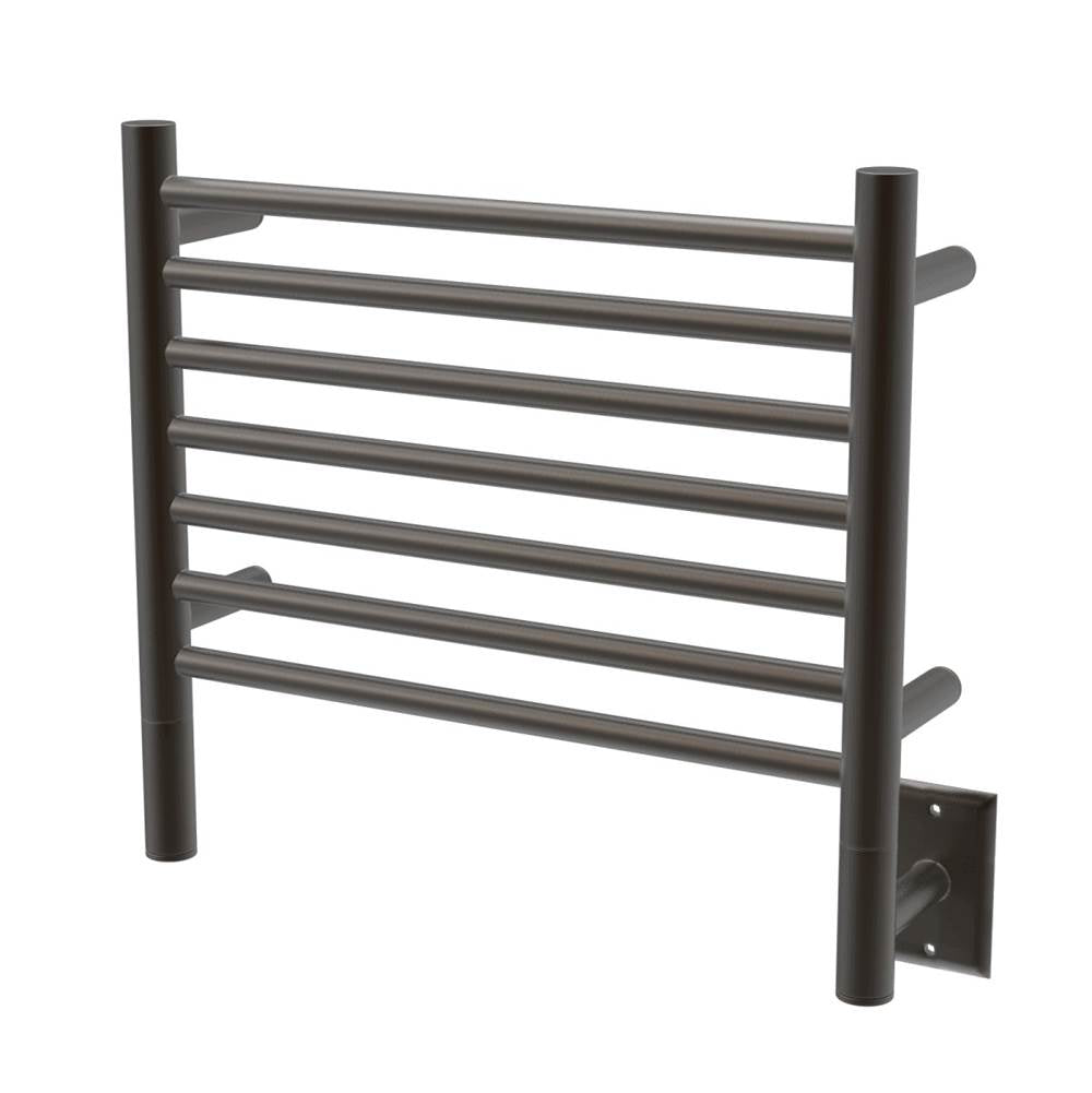 Amba Products - Jeeves Model H Straight 24'' Wide 7 Bar Hardwired Towel Warmer in Oil Rubbed Bronze