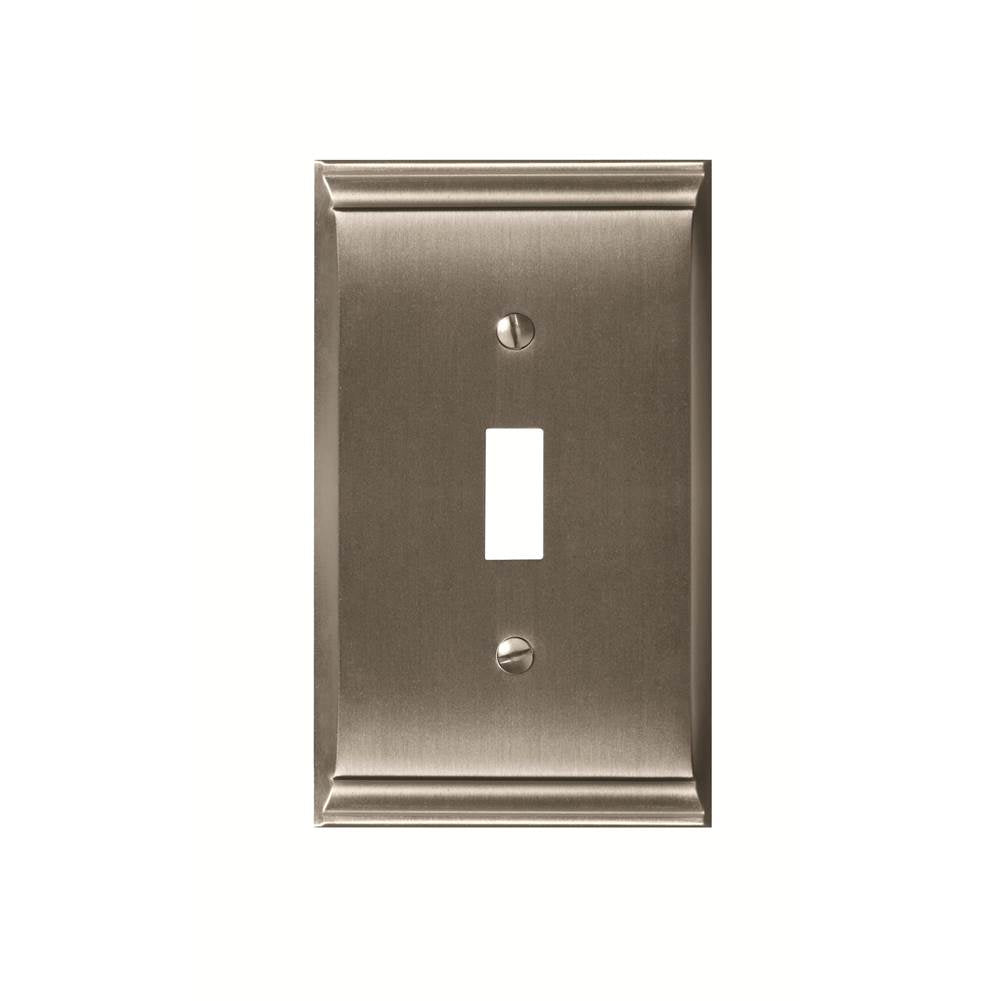 Amerock - WALLPLATE-CANDLER-1 TOGGLE-G10 - Satin Nickel