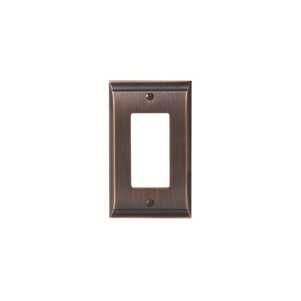 Amerock - SWITCHPLATE-CANDLER-1 ROCKER-ORB - Oil Rubbed Bronze
