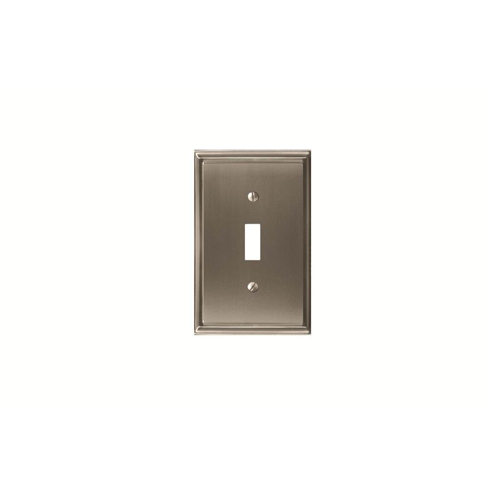 Amerock - WALLPLATE-MULHOLLAND-1 TOGGLE-G10 - Satin Nickel