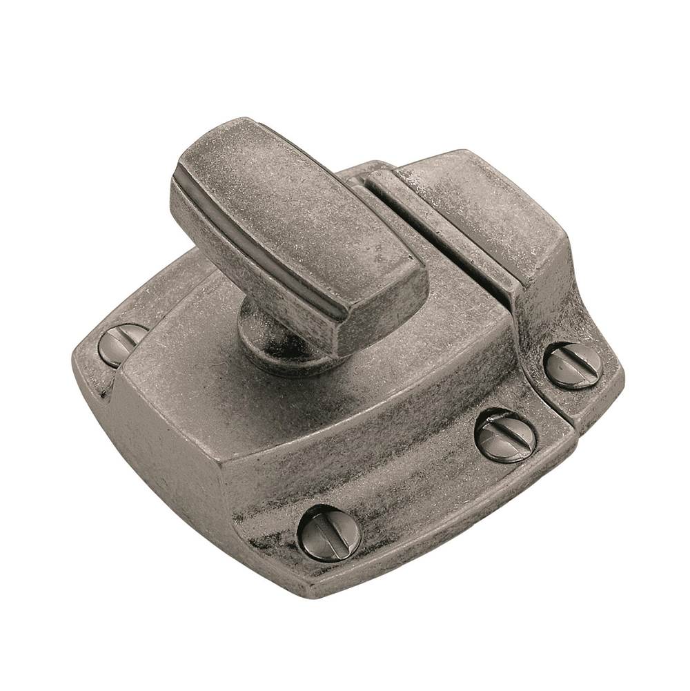 Amerock - Highland Ridge 1-7/8 in (48 mm) Length Aged Pewter Cabinet Latch - Aged Pewter