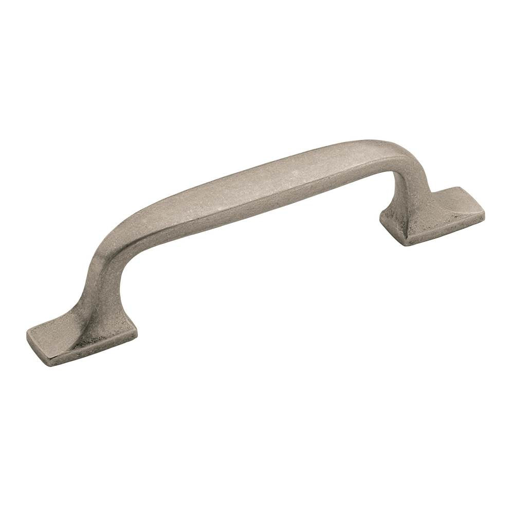 Amerock - Highland Ridge 3 in (76 mm) Center-to-Center Aged Pewter Cabinet Pull - Aged Pewter