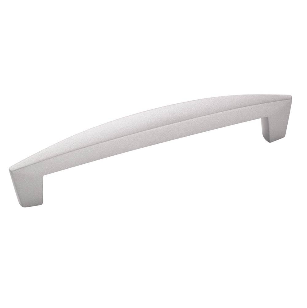 Amerock - Creased Bow 5-1/16 in (128 mm) Center-to-Center Anodized Aluminum Cabinet Pull - Anodized Aluminum