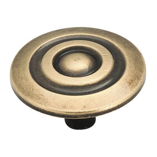 Amerock - Allison Value 1-1/2 in (38 mm) Diameter Antique English Cabinet Knob - Antique English