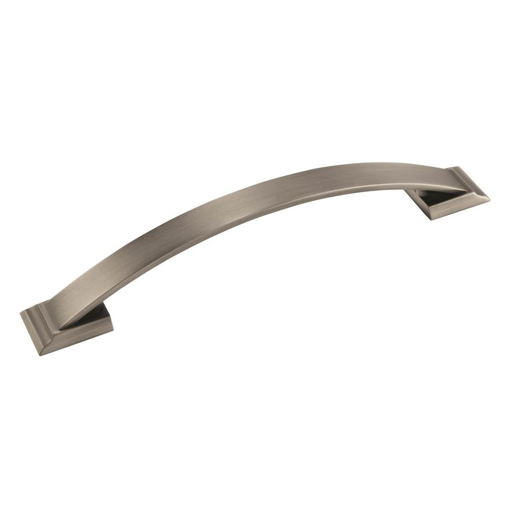 Amerock - Candler 6-5/16 in (160 mm) Center-to-Center Antique Silver Cabinet Pull - Antique Silver