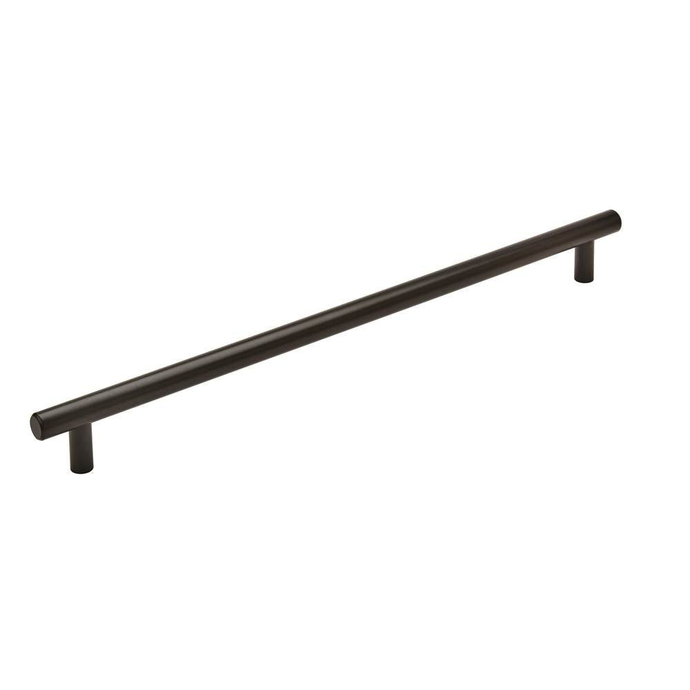 Amerock - Bar Pulls 18 in (457 mm) Center-to-Center Black Bronze Appliance Pull - Black Bronze