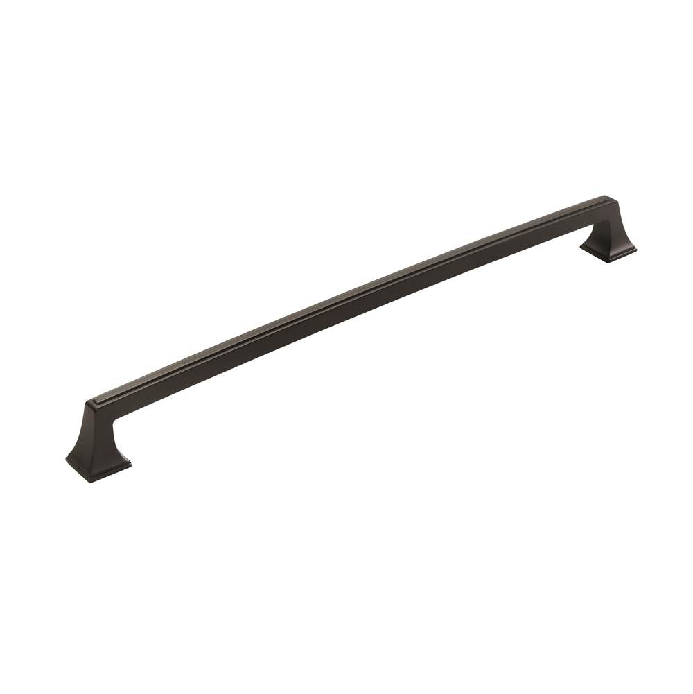 Amerock - Mulholland 18 in (457 mm) Center-to-Center Black Bronze Appliance Pull - Black Bronze