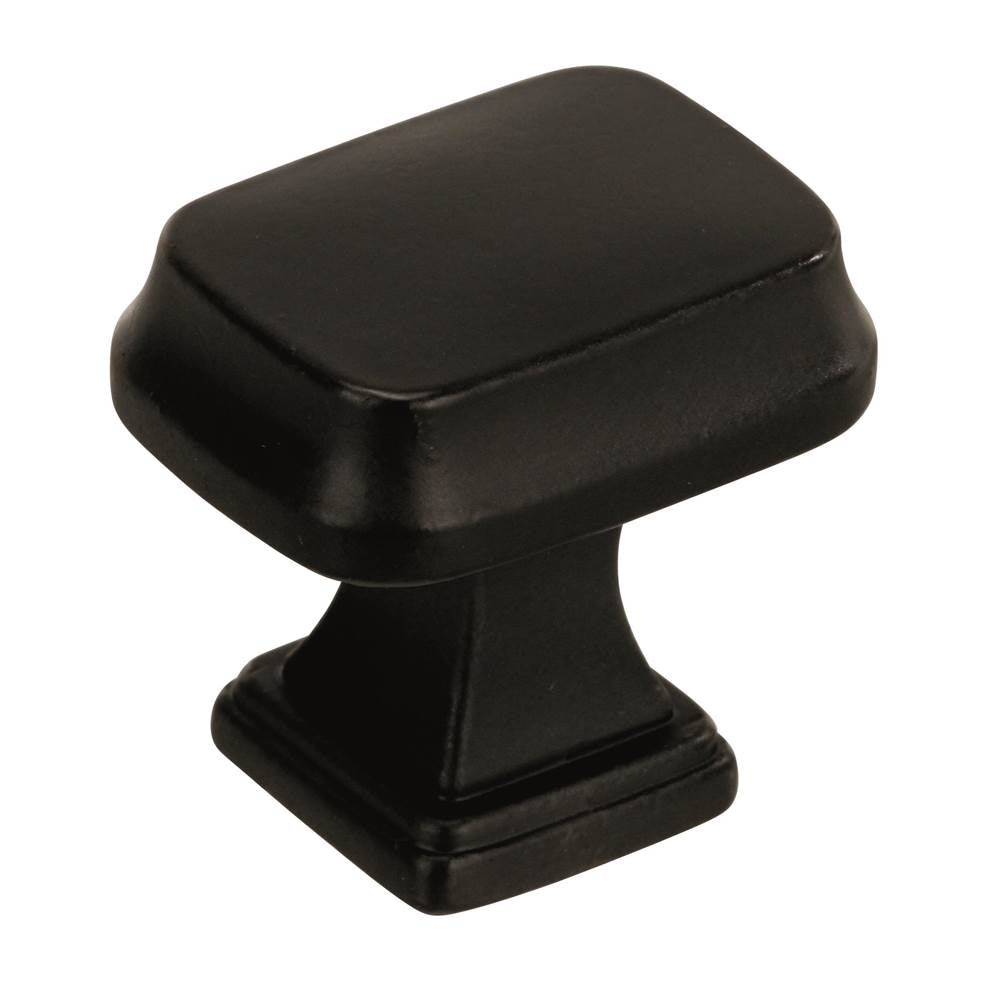Amerock - Revitalize 1-1/4 in (32 mm) Length Black Bronze Cabinet Knob - Black Bronze