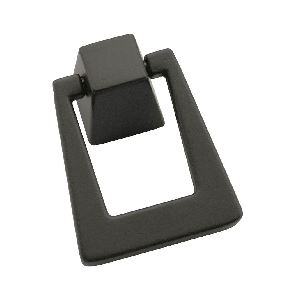 Amerock - Blackrock 1-13/16 in (46 mm) Length Black Bronze Cabinet Pendant - Black Bronze