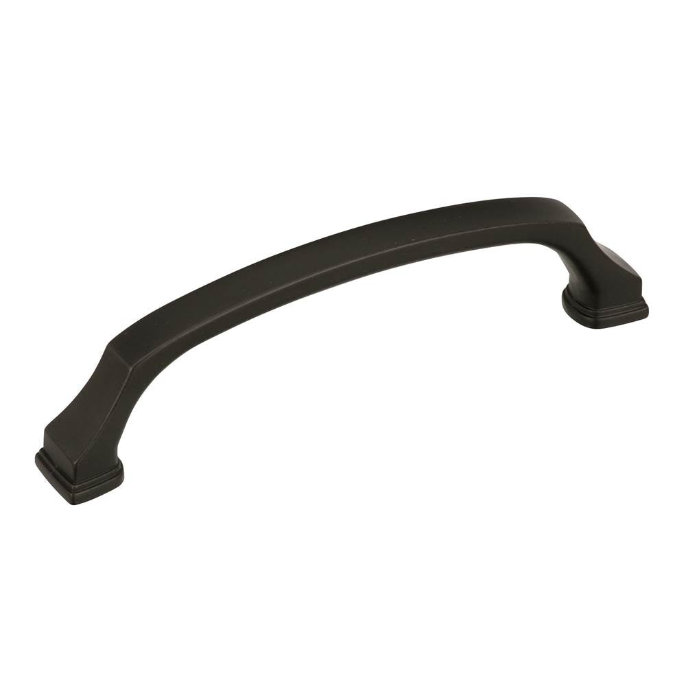Amerock - Revitalize 5-1/16 in (128 mm) Center-to-Center Black Bronze Cabinet Pull - Black Bronze