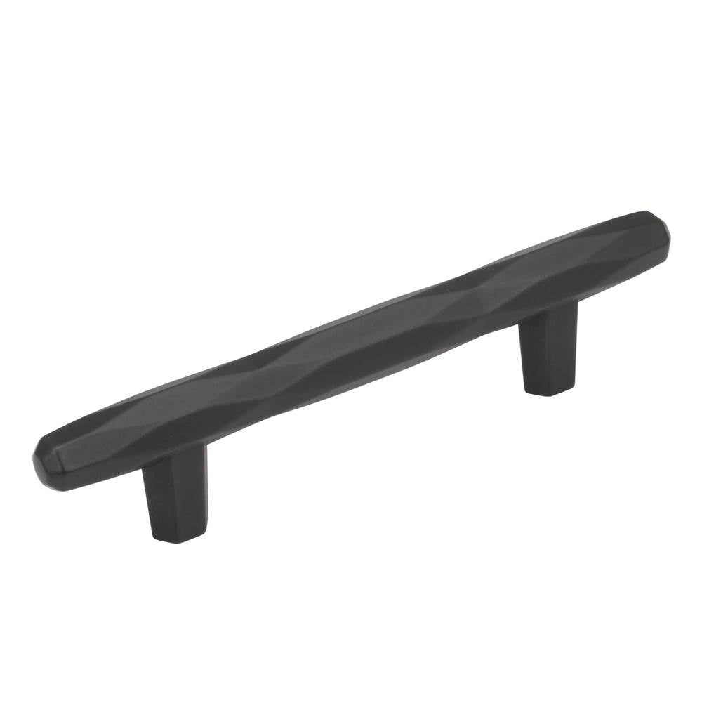 Amerock - St. Vincent 3-3/4 in (96 mm) Center-to-Center Black Bronze Cabinet Pull - Black Bronze