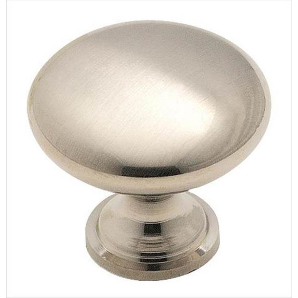 Amerock - Allison Value 1-3/16 in (30 mm) Diameter Brushed Chrome Cabinet Knob - Brushed Chrome