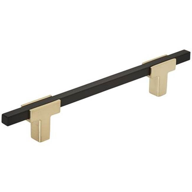 Amerock - Urbanite Pull - Brushed Gold,Matte Black