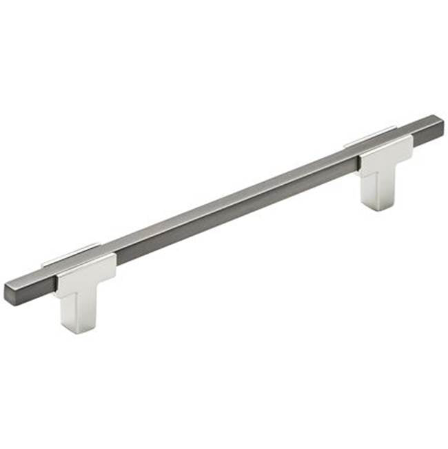 Amerock - Urbanite Pull - Polished Chrome,Black Chrome