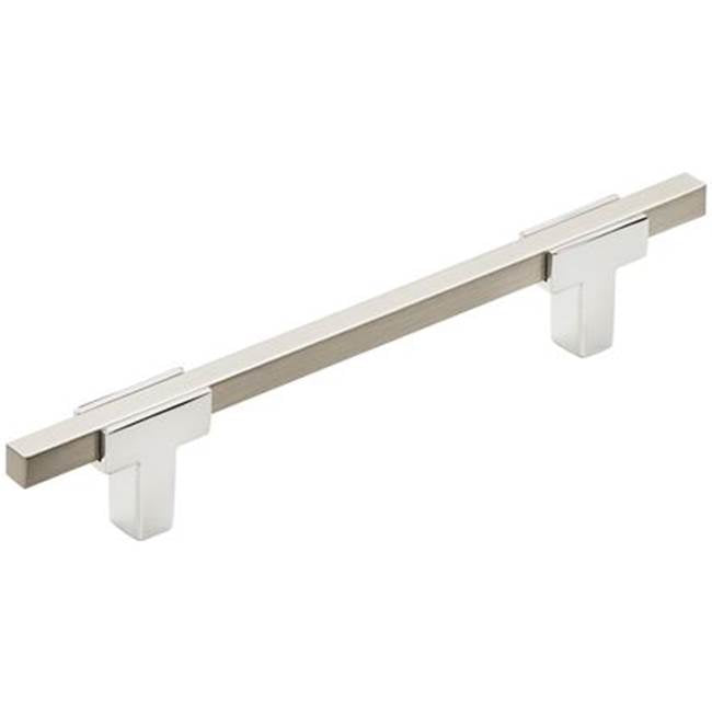 Amerock - Urbanite Pull - Polished Chrome,Satin Nickel