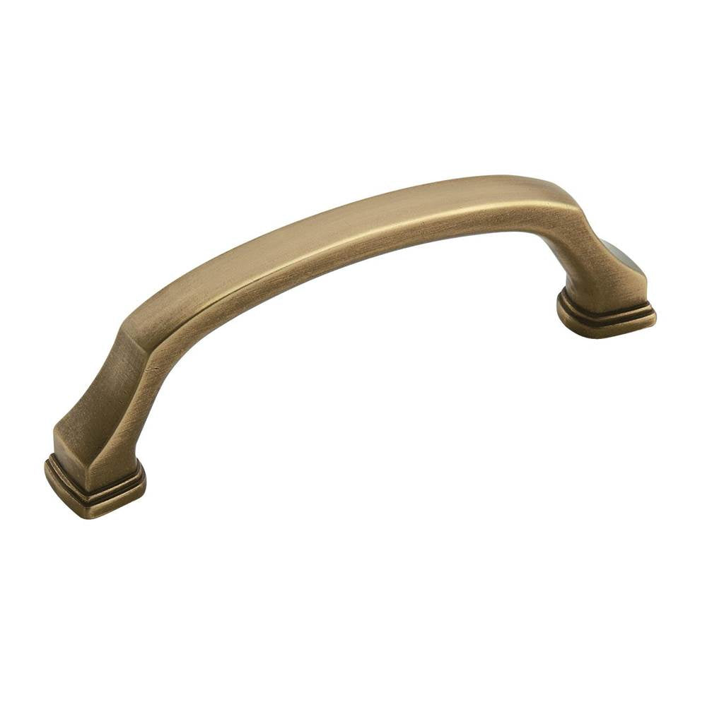 Amerock - Revitalize 3-3/4 in (96 mm) Center-to-Center Gilded Bronze Cabinet Pull - Gilded Bronze