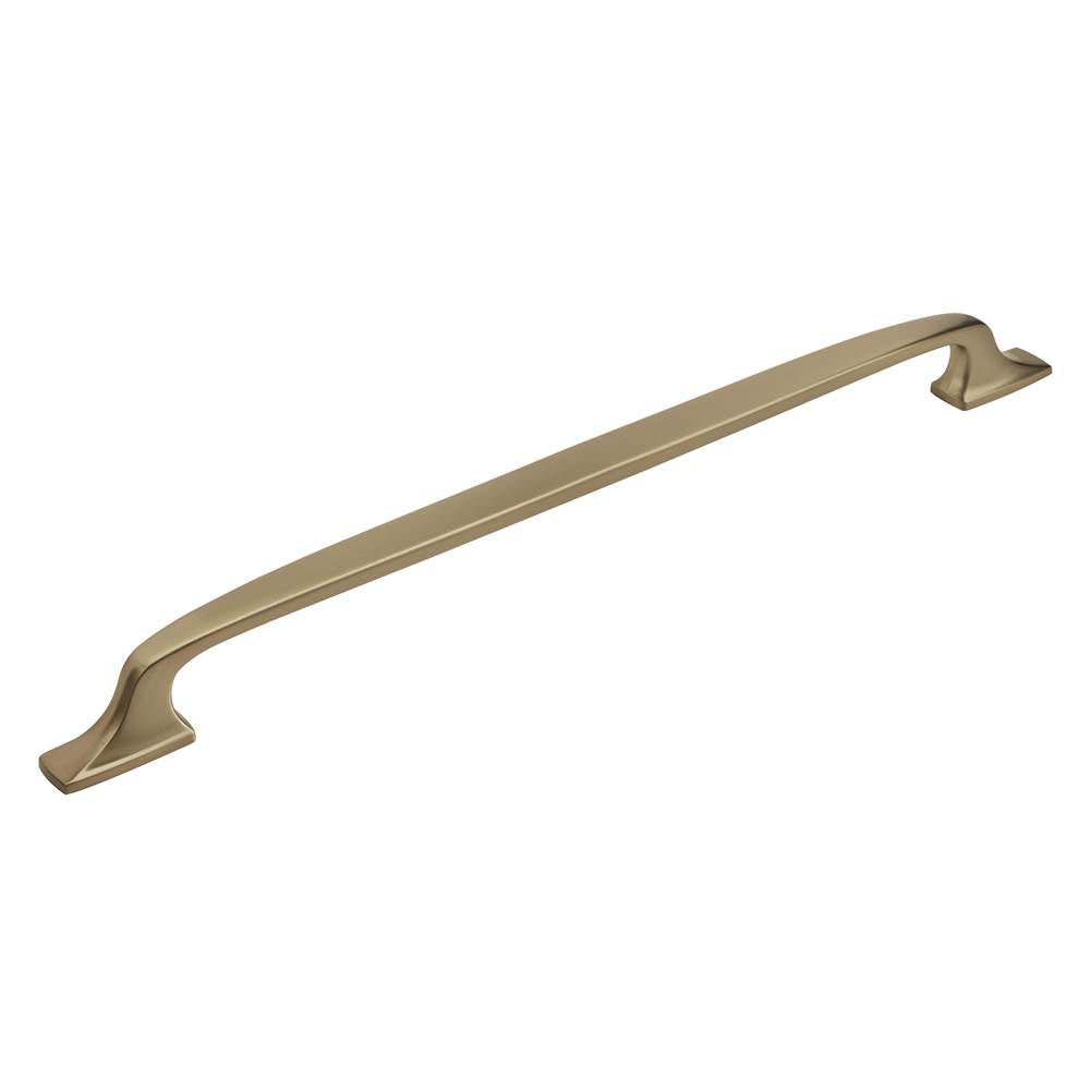 Amerock - Highland Ridge 18 in (457 mm) Center-to-Center Golden Champagne Appliance Pull - Golden Champagne