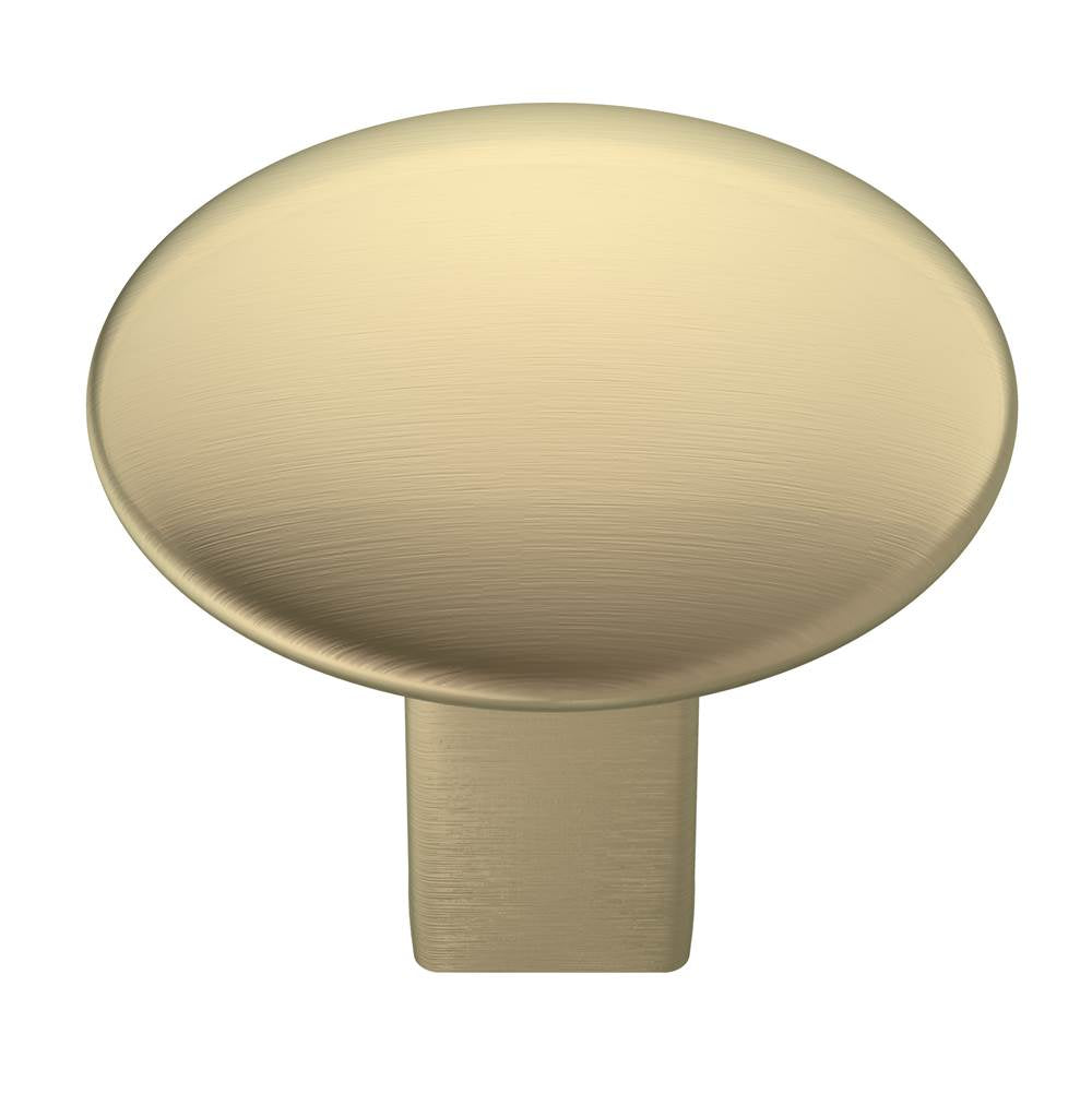 Amerock - Riva 1-1/4 in (32 mm) Diameter Golden Champagne Cabinet Knob - Golden Champagne