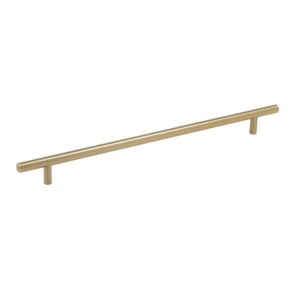 Amerock - Bar Pulls 12-5/8 in (320 mm) Center-to-Center Golden Champagne Cabinet Pull - Golden Champagne