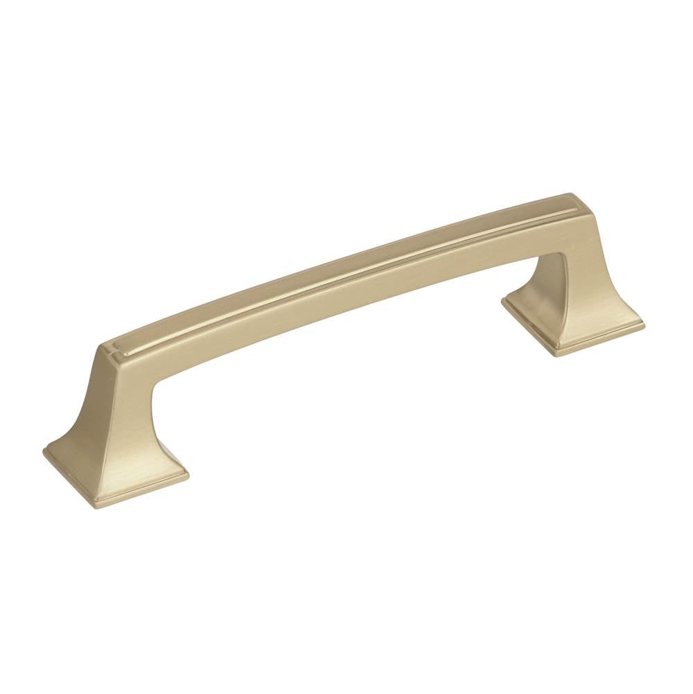 Amerock - Mulholland 3-3/4 in (96 mm) Center-to-Center Golden Champagne Cabinet Pull - Golden Champagne