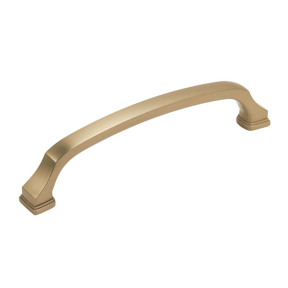 Amerock - Revitalize 6-5/16 in (160 mm) Center-to-Center Golden Champagne Cabinet Pull - Golden Champagne