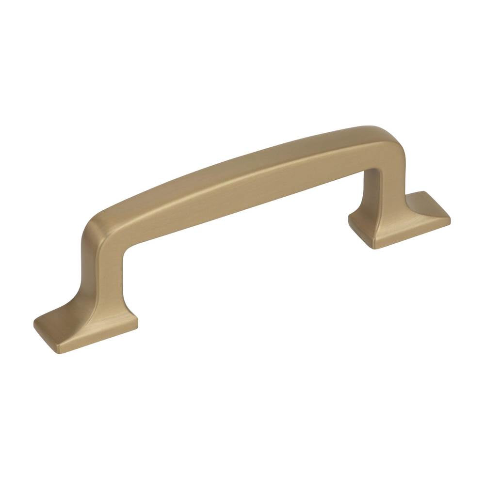 Amerock - Westerly 3 in (76 mm) Center-to-Center Golden Champagne Cabinet Pull - Golden Champagne