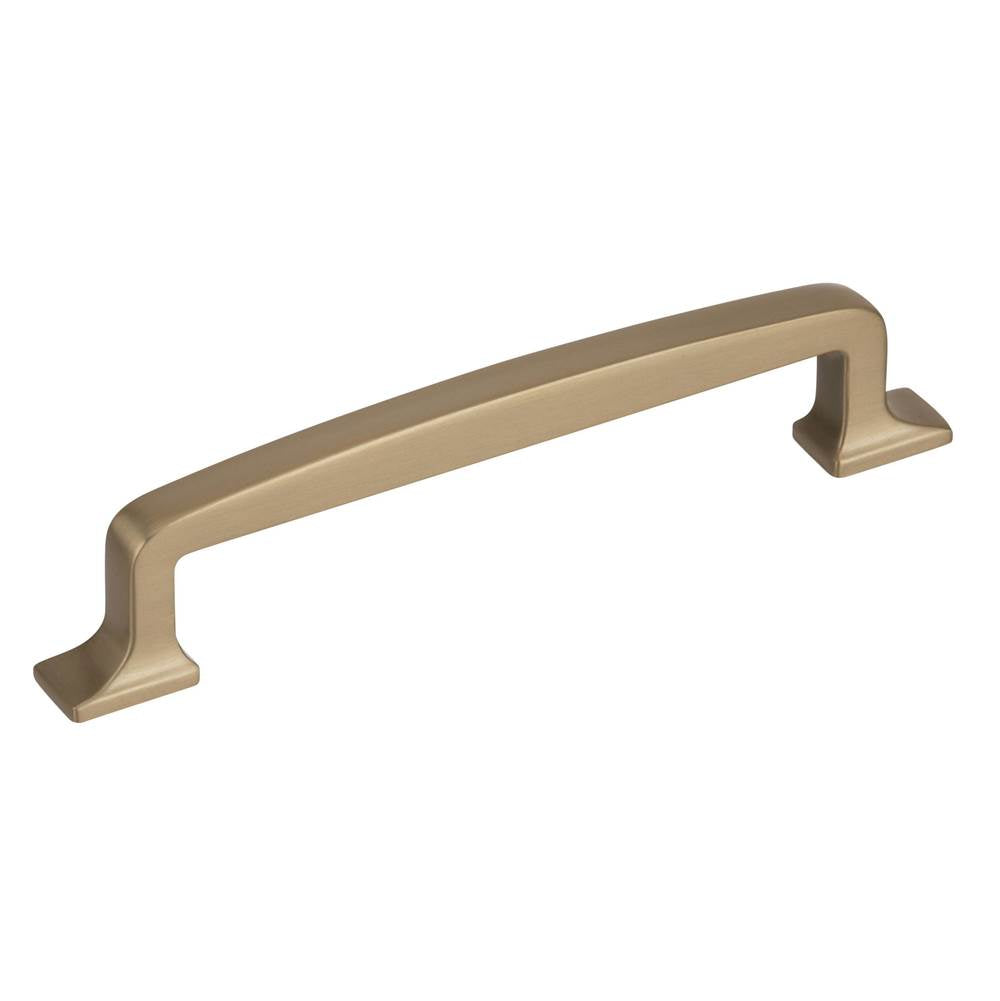 Amerock - Westerly 5-1/16 in (128 mm) Center-to-Center Golden Champagne Cabinet Pull - Golden Champagne
