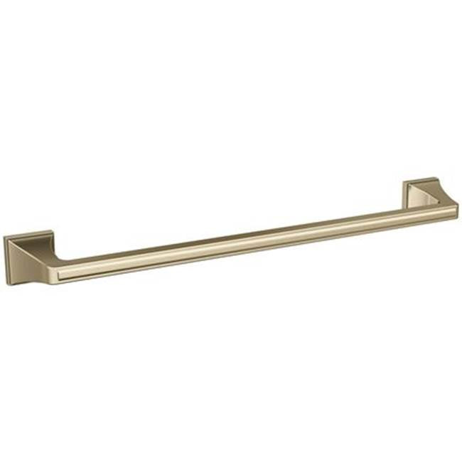 Amerock - Muholland Towel Bar - Golden Champagne