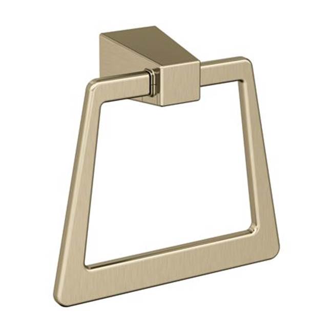 Amerock - Blackrock Towel Ring - Golden Champagne