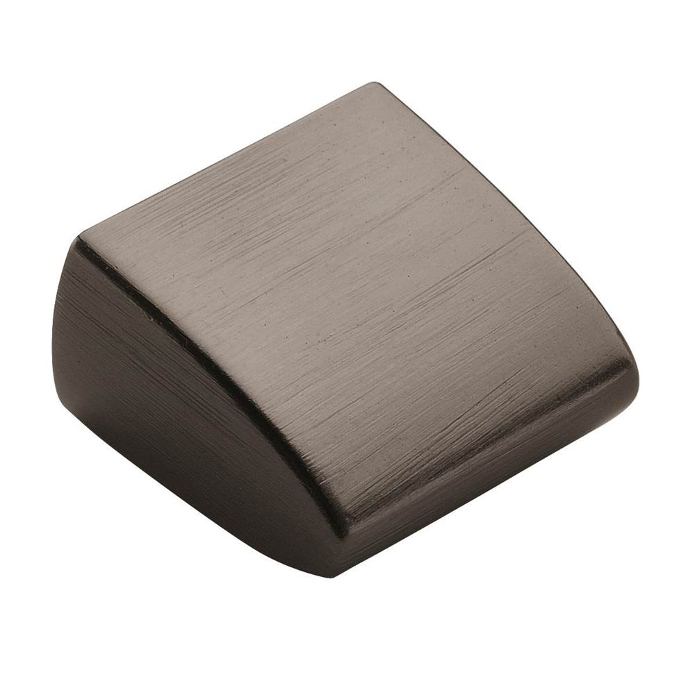 Amerock - Riva 1-1/8 in (29 mm) Length Graphite Cabinet Knob - Graphite