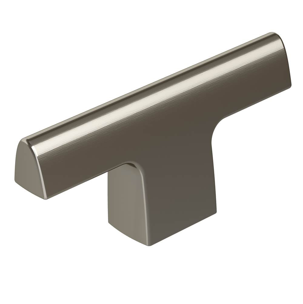 Amerock - Riva 2-1/2 in (64 mm) Length Graphite Cabinet Knob - Graphite