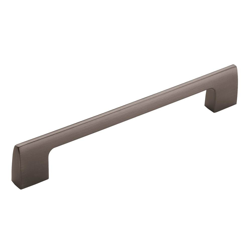Amerock - Riva 6-5/16 in (160 mm) Center-to-Center Graphite Cabinet Pull - Graphite
