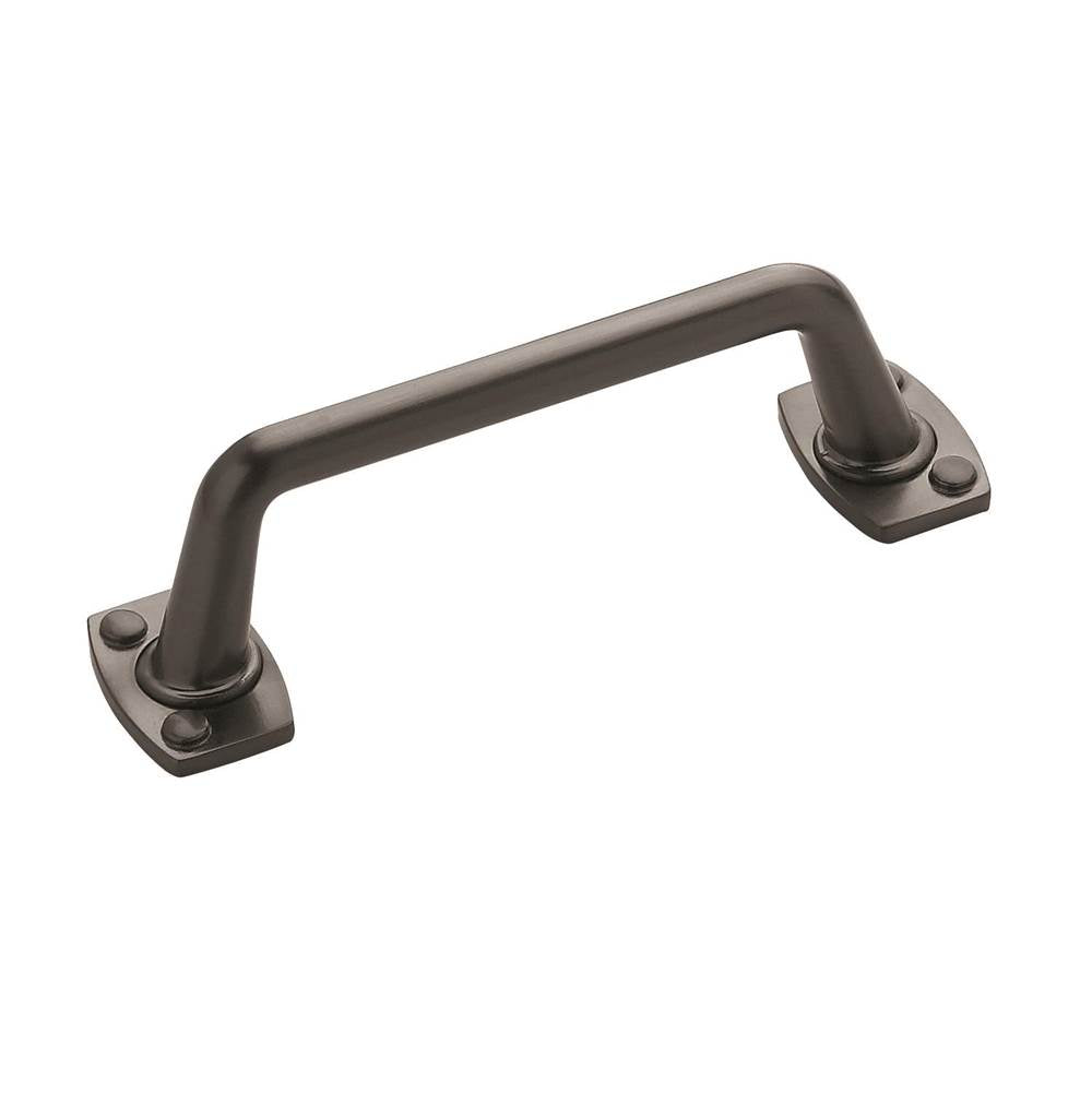 Amerock - Rochdale 3 in (76 mm) Center-to-Center Graphite Cabinet Pull - Graphite