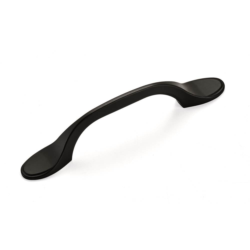 Amerock - AllisonE Value Hardware 3 in (76 mm) Center-to-Center Matte Black Cabinet Pull - Matte Black